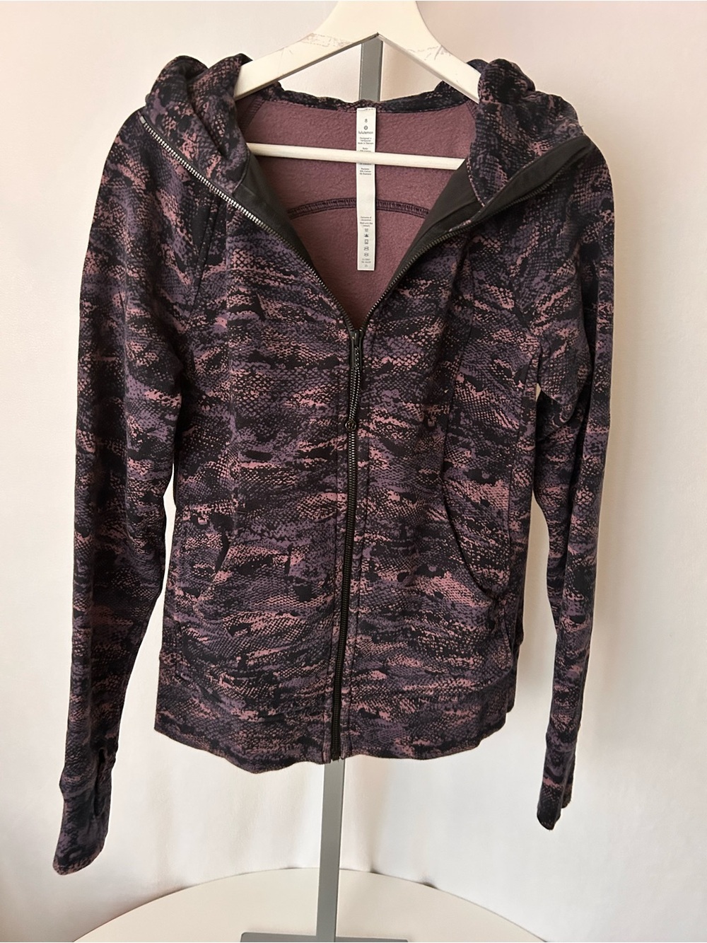 Lululemon Cotton Size 8 Zip Up Jacket